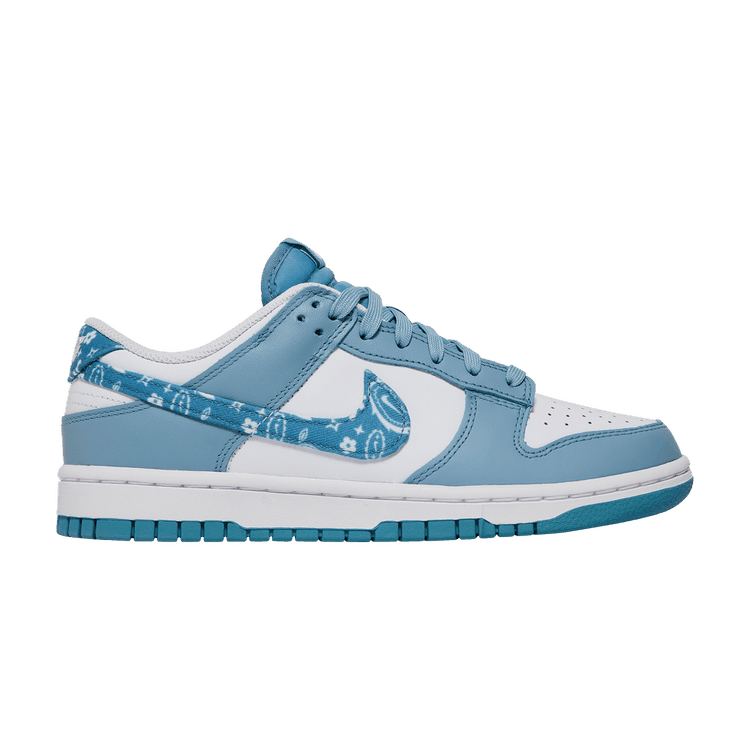 Nike Dunk Low Essential Paisley Pack Worn Blue (Women's) - Side Kicks