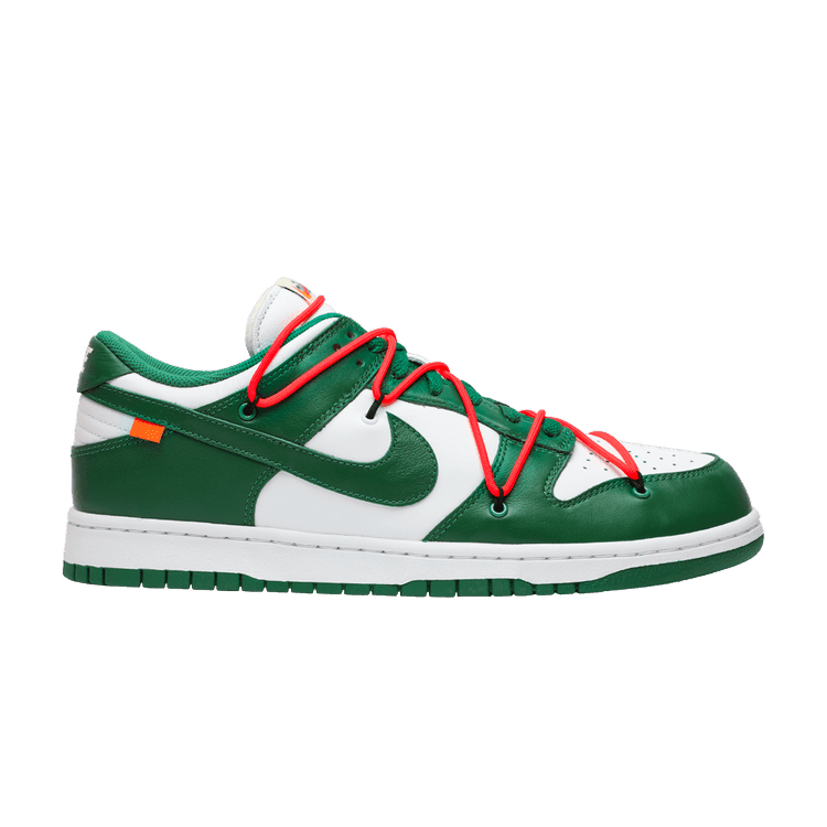 Nike Dunk Low Off-White Pine Green - Side Kicks