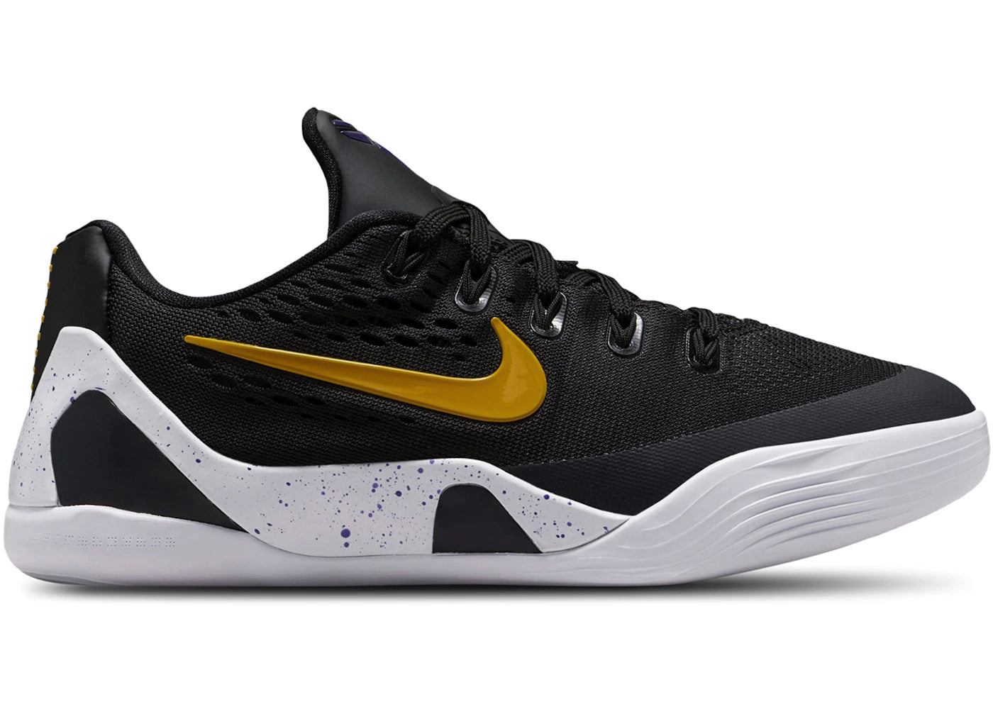 Nike Kobe 9 EM Low TB Black University Gold (GS)