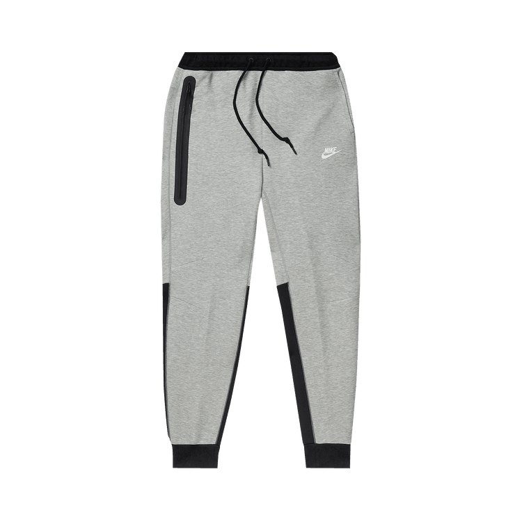 Nike Sportswear Tech Fleece Windrunner Full Zip Hoodie & Joggers Set Dark Grey Heather/Black/White - Side Kicks