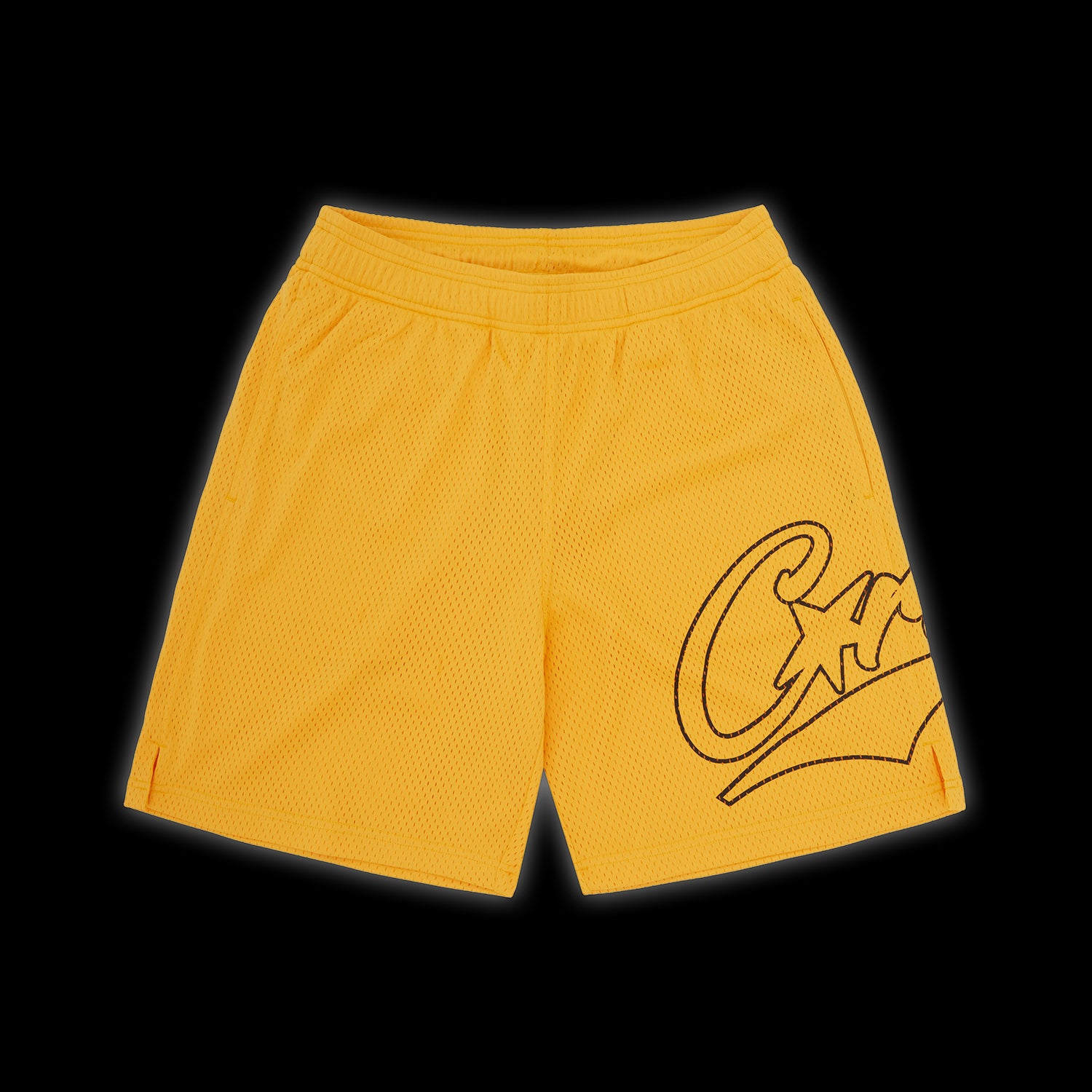 Corteiz Woosh Mesh Short Yellow