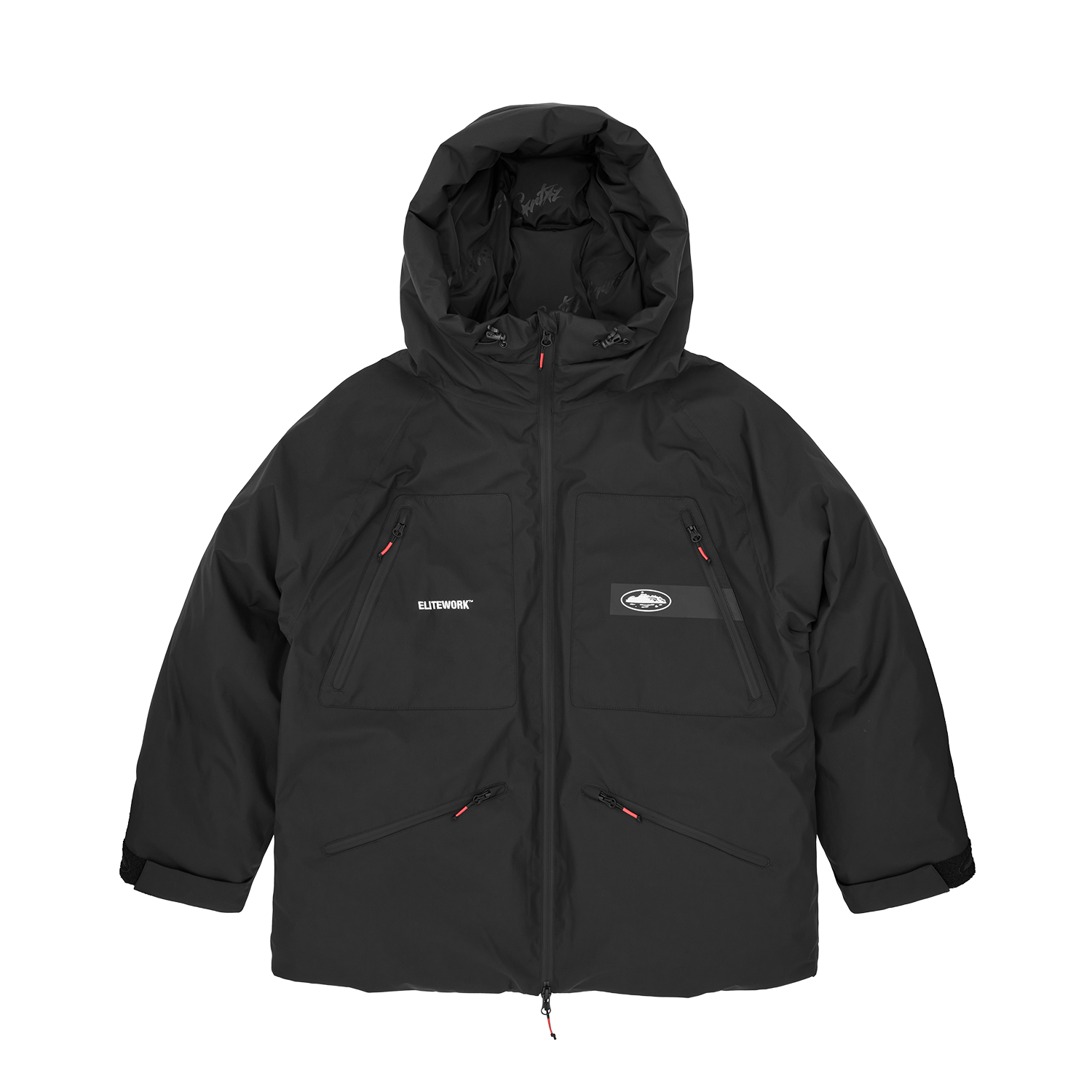 Corteiz x Denim Tears Elitework™ Avalanche Bolo Parka Black