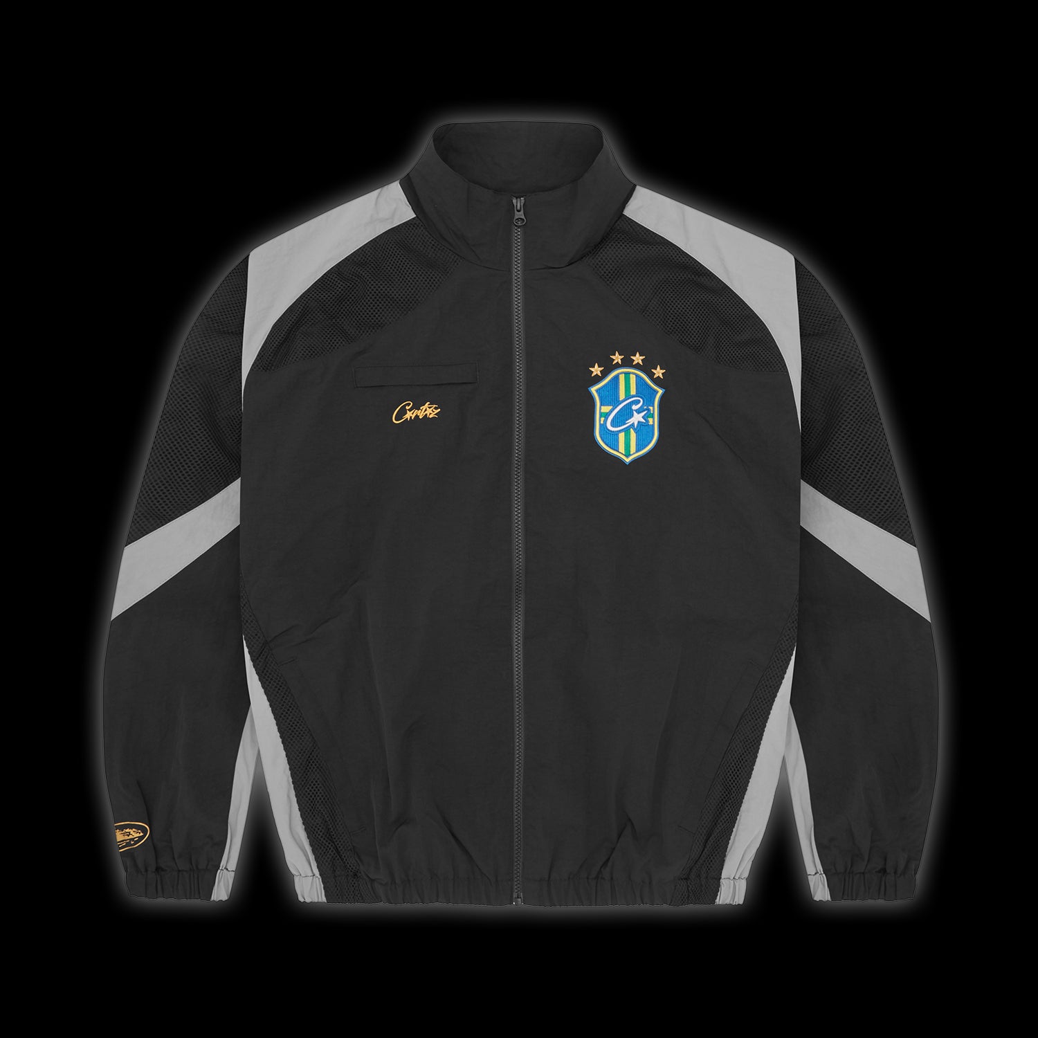 Corteiz Olympic Shuku Jacket - Brasil Black/Grey