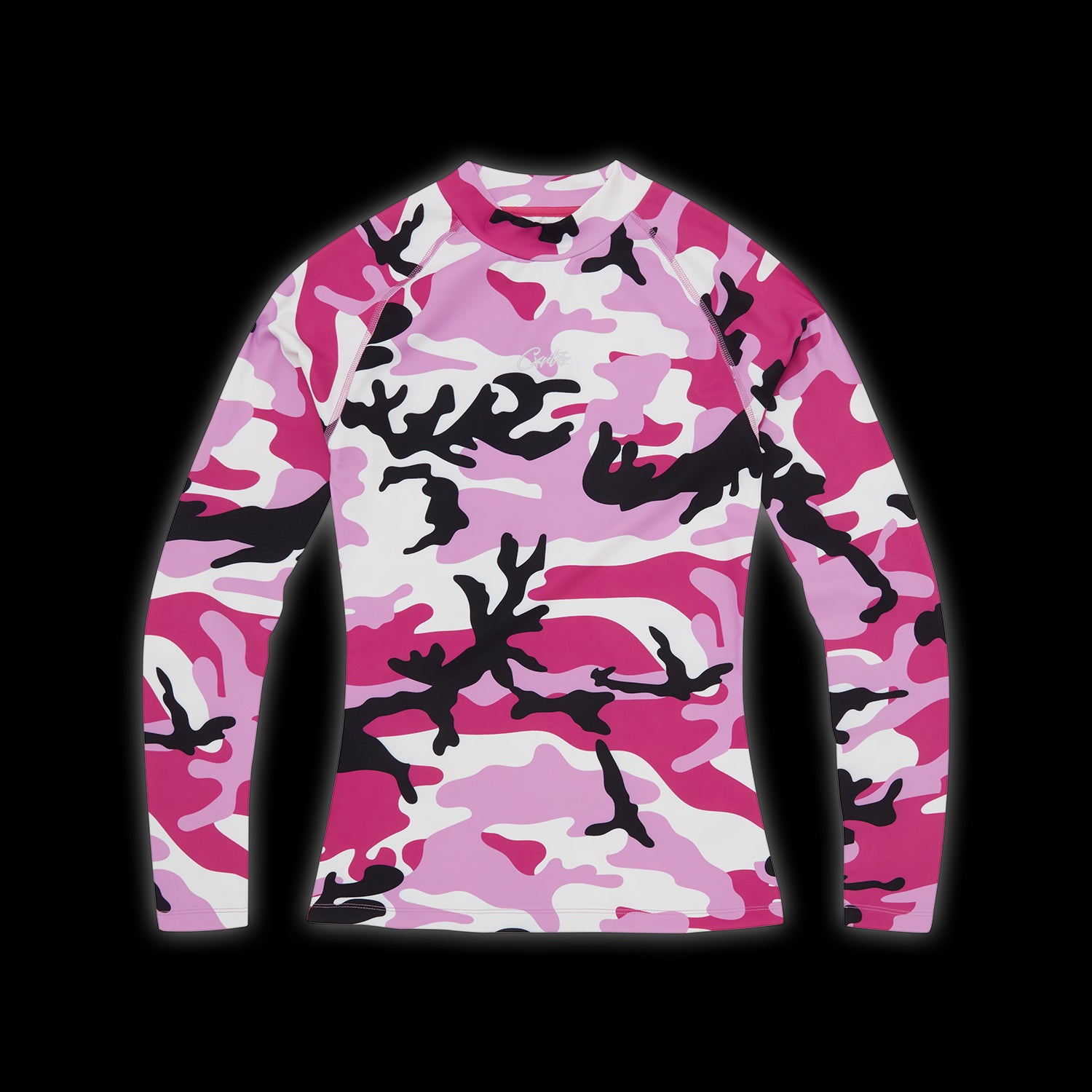Corteiz Litework Compression Top Pink Camo