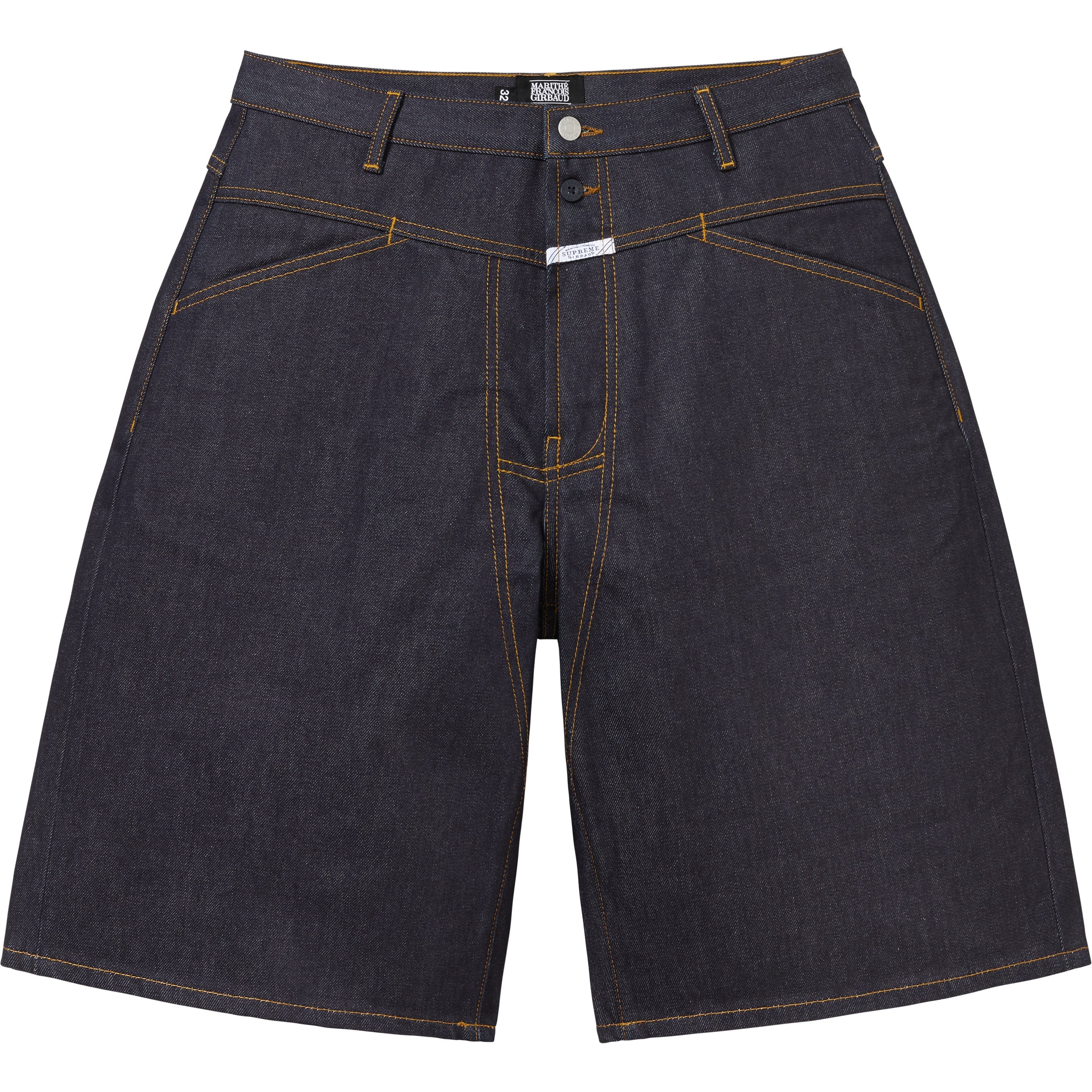 Supreme / Marithé + François Girbaud X-Seam Baggy Denim Short - Rigid Indigo