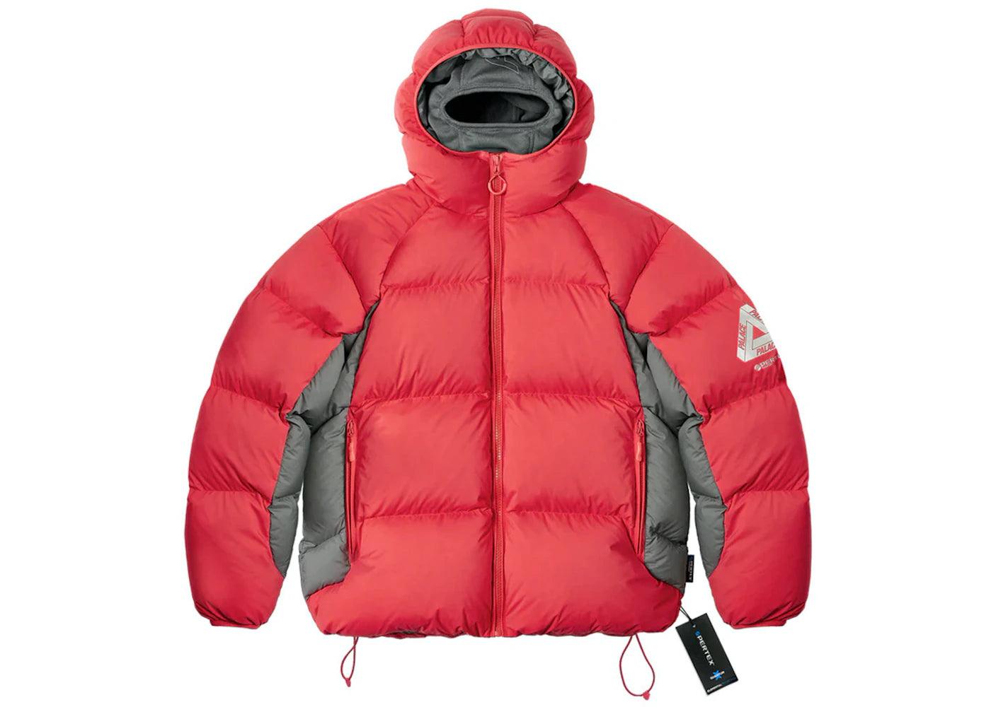 Palace Pertex Matte Balaclava Puffa Flame Carbon - Side Kicks
