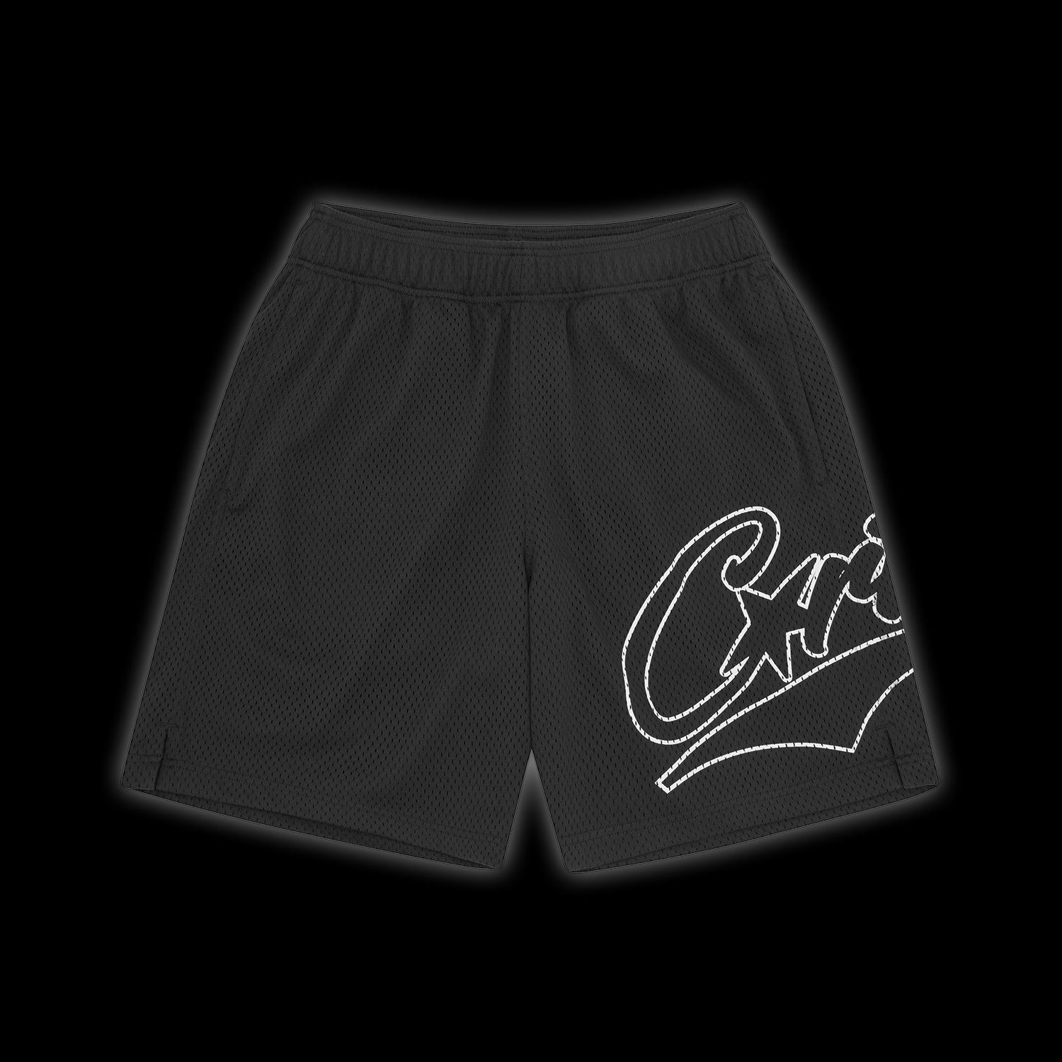 Corteiz Woosh Mesh Short Black