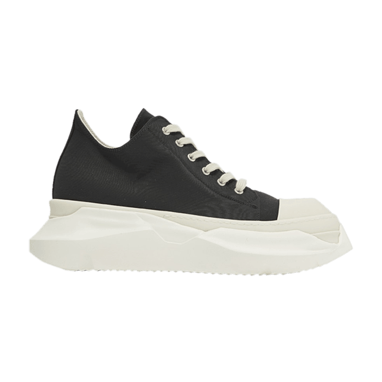 Rick Owens DRKSHDW Fogachine Cotton Nylon Abstract Low 'Black Milk' - Side Kicks