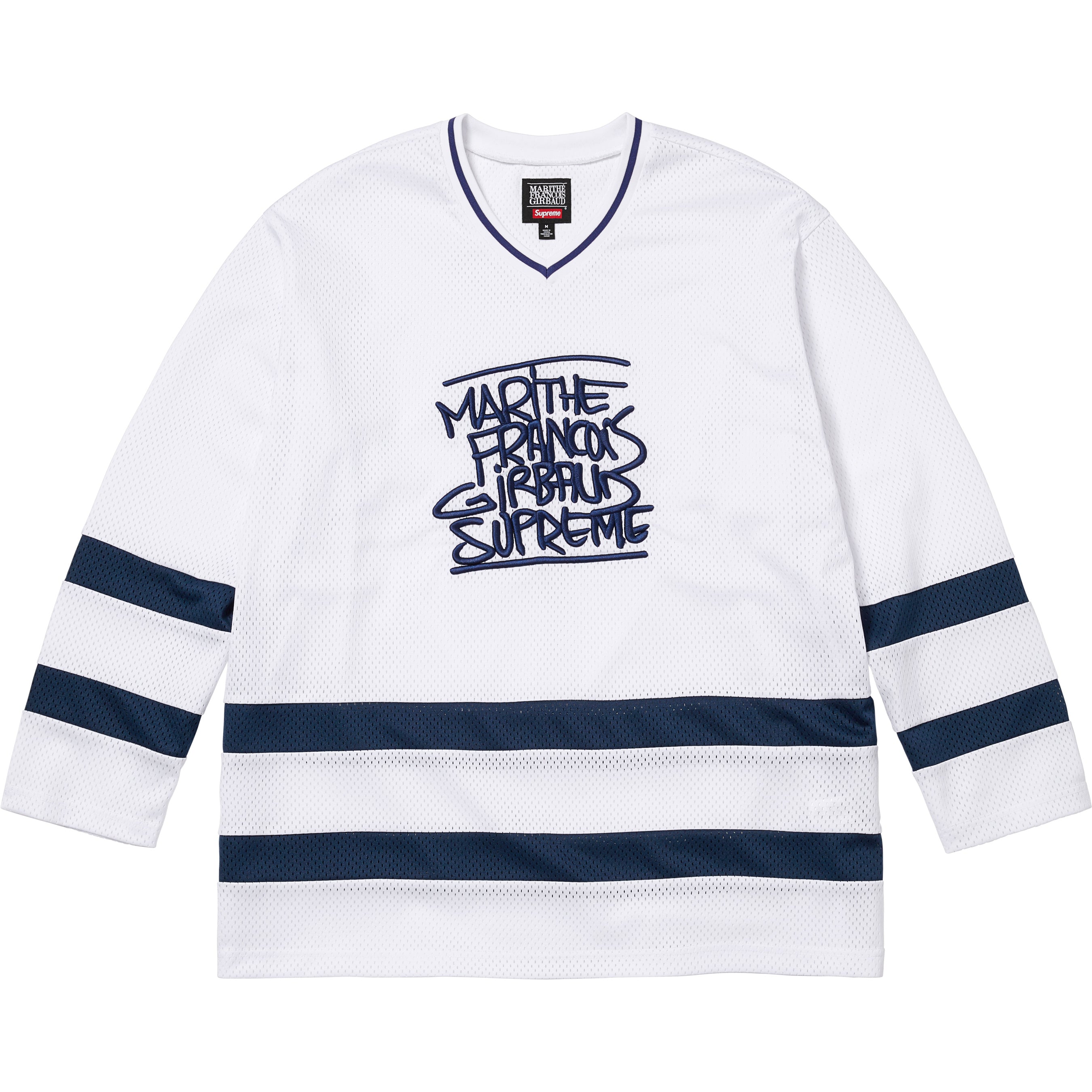 Supreme / Marithé + François Girbaud Hockey Jersey - White