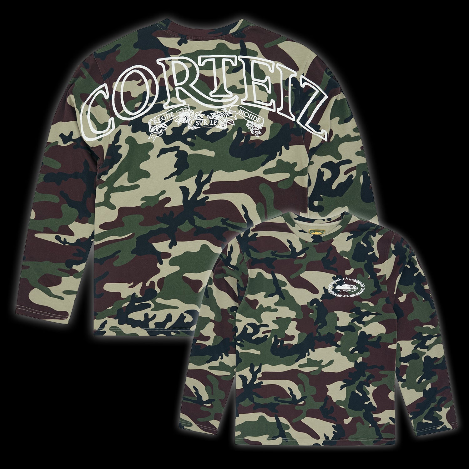 Corteiz Superior Royale Tee LS camo