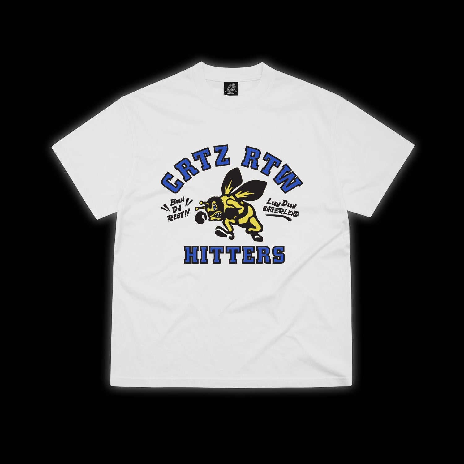 Corteiz The Hitters Tee - white