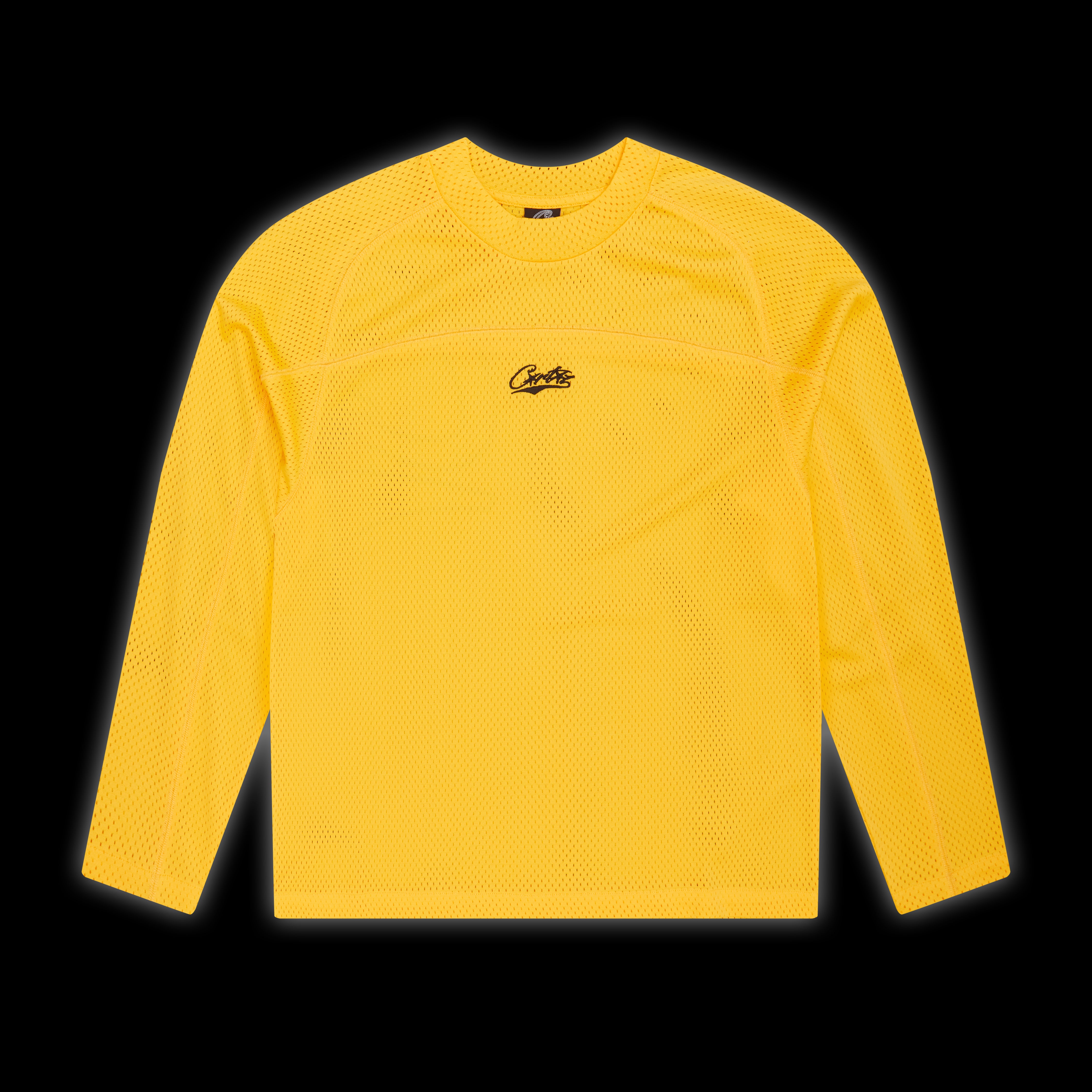Corteiz Woosh Mesh LS Jersey Yellow