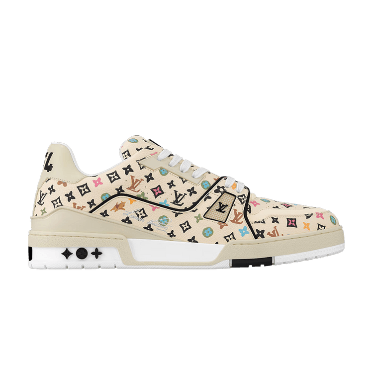 Tyler, the Creator x Louis Vuitton Trainer 'Beige Multi-Color Monogram' - Side Kicks