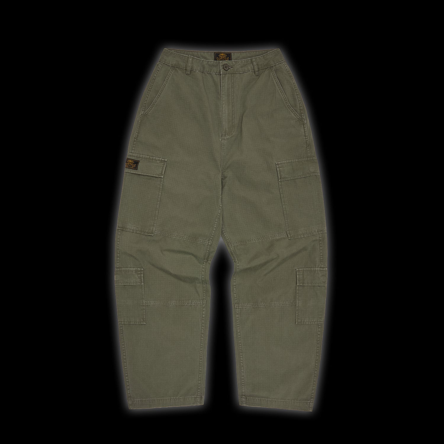 Corteiz Guerillaz Cargo Pant Olive