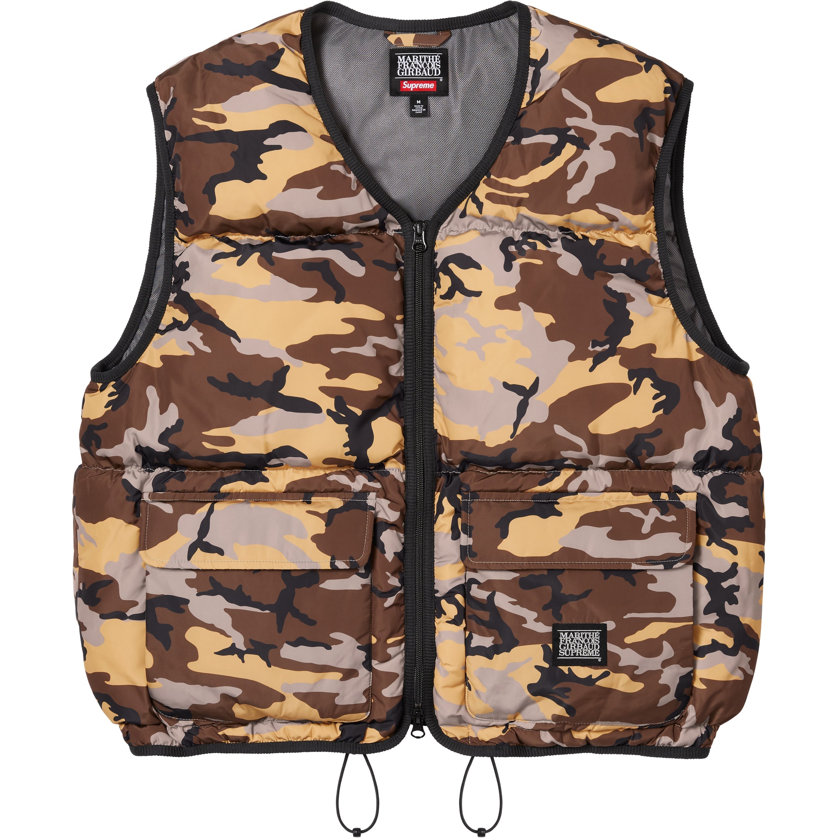 Supreme / Marithé + François Girbaud Down Puffer Vest - Camo