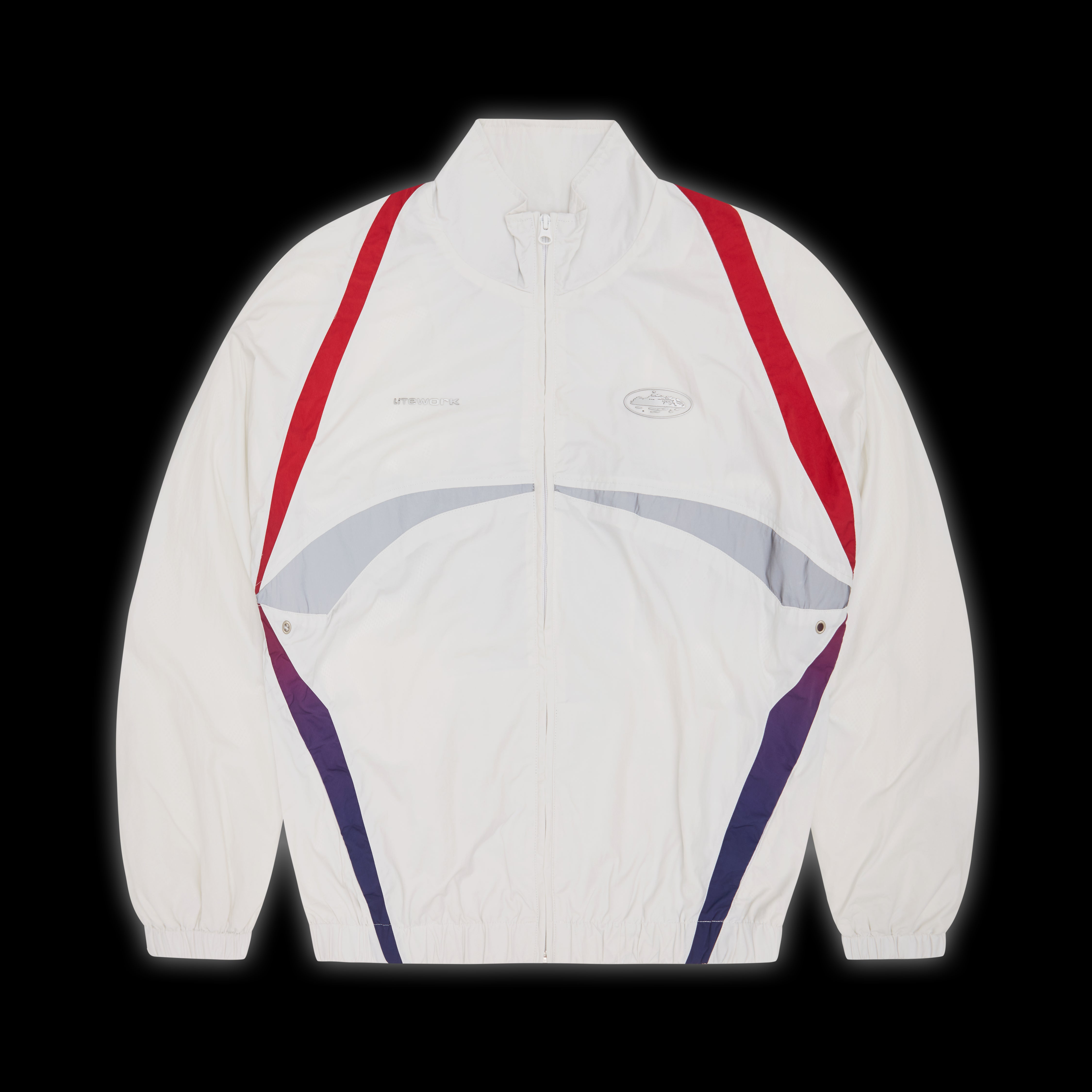 Corteiz Gradient Litework Jacket Cream