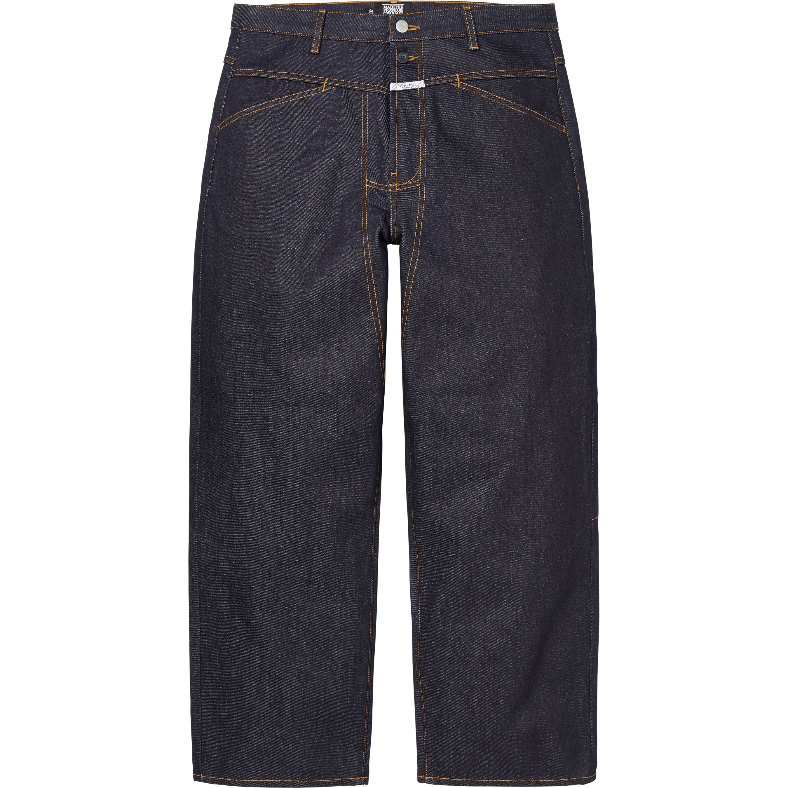 Supreme / Marithé + François Girbaud X-Seam Baggy Jean - Rigid Indigo